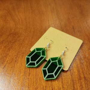 Double Sided Rupee Earrings
