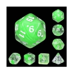 FB - SUMMER LIME RPG DICE SET