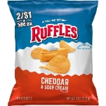 Ruffles Cheddar & Sour Cream Potato Chips