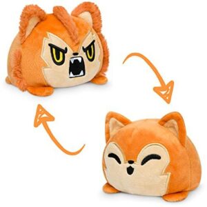 Teeturtle | The Original Reversible Werewolf Plushie | Patented Design | Werewolf | Happy Angry | Show Your Mood Without Saying a Word