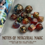 Dungeon Crawl Classics Dice Motes of Mercurial Magic Roleplaying Game