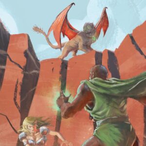 Through The Valley Of The Manticore - Adventure for OSE