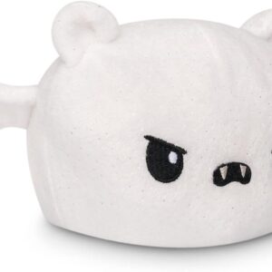 Reversible Bat Plushie - Black White Sparkle