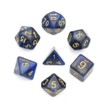 FB Black & Blue Galaxy RPG SET