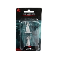 Wizkids D&D Nolzur's Marvelous Miniatures: Elf Wizards Dungeons and Dragons Unpainted Miniatures