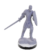 WizKids D&D Nolzur's Marvelous Miniatures: Reborn Paladin & Warlock Dungeons and Dragons Unpainted Miniatures