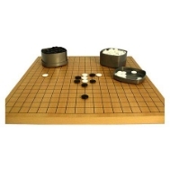 Worldwise Imports Wood Go Set