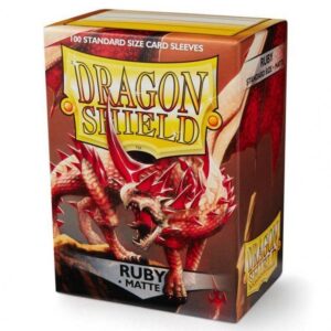 Dragon Shield: Matte: Ruby (100)