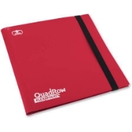 Ultimate Guard 12-Pocket Quadrow FlexXfolio Red Card Protector