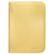 Ultra Pro 4-Pocket Zippered Pro-Binder: Vivid Yellow