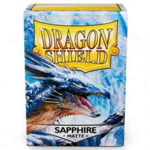Dragon Shield: Matte: Sapphire (100)