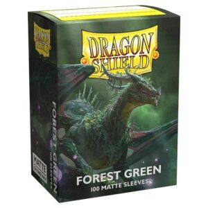 Dragon Shield: Matte: Forest Green (100)