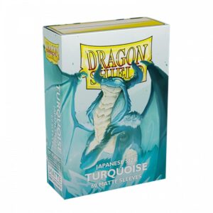 Dragon Shield: Japanese Matte: Turquoise (100)