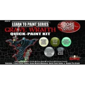 Reaper Miniatures Rem09918 Wraith Quick Learn to Paint Set