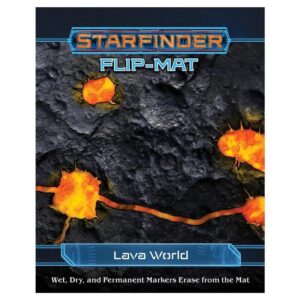 Starfinder Flip-Mat: Lava World