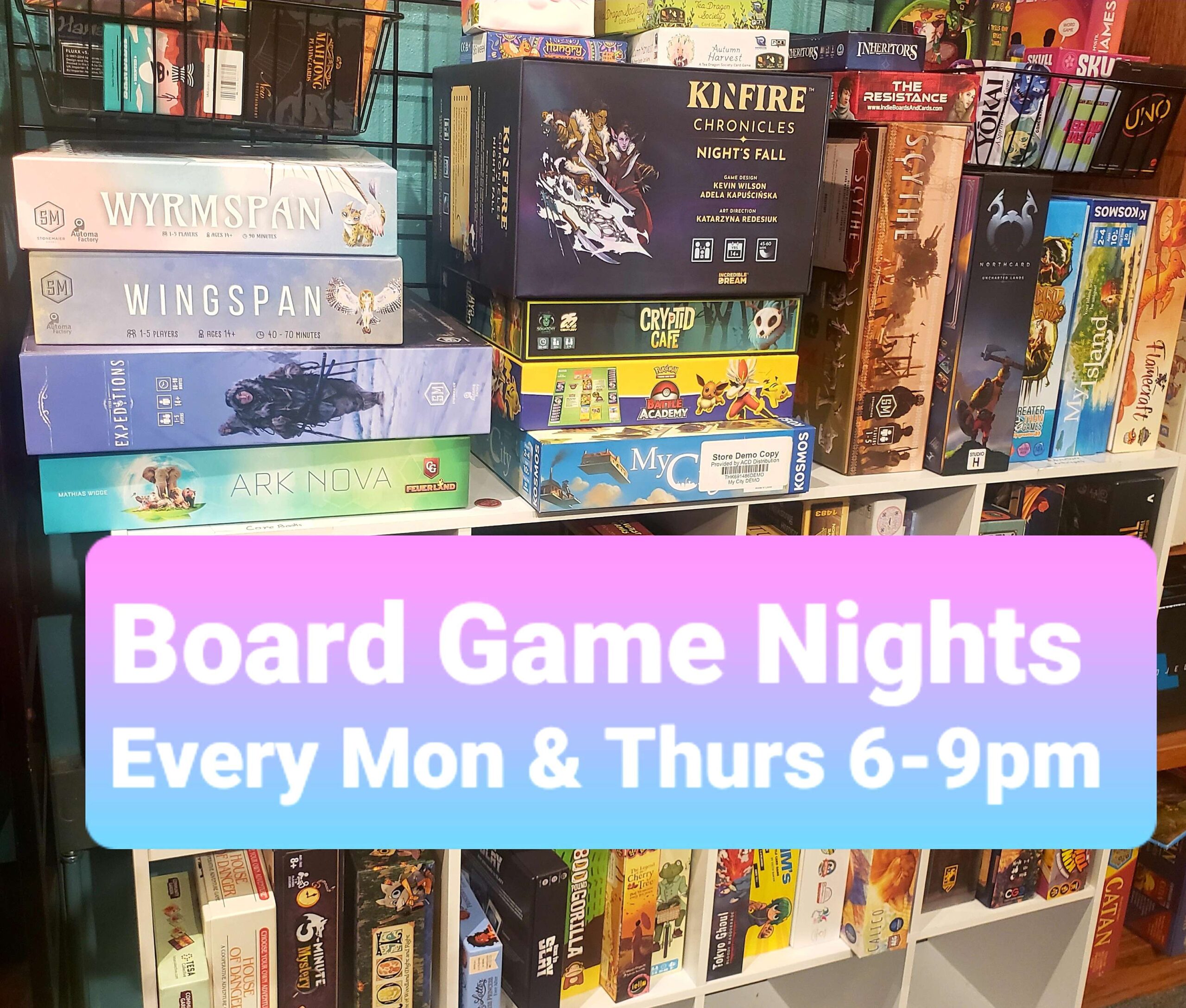 Board Games Night (Thur)